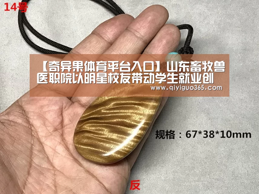 【奇异果体育平台入口】山东畜牧兽医职院以明星校友带动学生就业创业